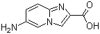structure of CAS# 886363-86-6, 6-氨基咪唑并[1,2-a]吡啶-2-羧酸