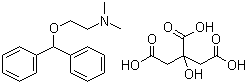 structure of CAS# 88637-37-0, 苯海拉明柠檬酸盐