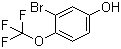structure of CAS# 886496-88-4, 3-溴-4-三氟甲氧基苯酚