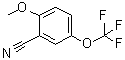 CAS # 886500-03-4, 2-Methoxy-5-(trifluoromethoxy)benzonitrile