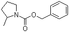 structure of CAS# 886576-75-6, 2-甲基-1-吡咯烷甲酸苄酯