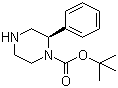 structure of CAS# 886766-60-5, (R)-1-Boc-2-Phenylpiperazine