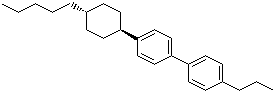 CAS # 88701-15-9, trans-4-(4-Pentylcyclohexyl)-4'-propyl-1,1'-biphenyl