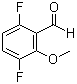 structure of CAS# 887267-04-1, 3,6-二氟-2-甲氧基苯甲醛