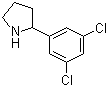 CAS # 887344-13-0, 2-(3,5-Dichlorophenyl)pyrrolidine