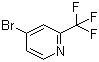 structure of CAS# 887583-90-6, 2-三氟甲基-4-溴吡啶