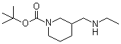 CAS # 887587-98-6, 3-[(Ethylamino)methyl]-1-piperidinecarboxylic acid tert-butyl ester