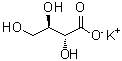 structure of CAS# 88759-55-1, D-赤糖酸钾
