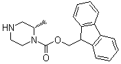structure of CAS# 888972-50-7, (S)-1-N-芴甲氧羰基-2-甲基哌嗪