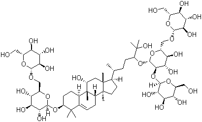 structure of CAS# 88901-36-4, 罗汉果糖苷 V