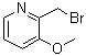 structure of CAS# 889360-84-3, 2-(溴甲基)-3-甲氧基吡啶