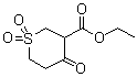 CAS # 889946-17-2, Tetrahydro-4-oxo-2H-thiopyran-3-carboxylic acid ethyl ester 1,1-dioxide