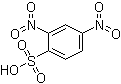 structure of CAS# 89-02-1, 2,4-二硝基苯磺酸