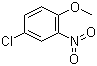 structure of CAS# 89-21-4, 4-氯-2-硝基苯甲醚