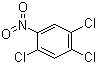 structure of CAS# 89-69-0, 1,2,4-Trichloro-5-nitrobenzene