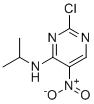 structure of CAS# 890094-38-9, 2-氯-N-异丙基-5-硝基嘧啶-4-胺