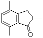 structure of CAS# 89044-50-8, 2,4,7-三甲基-1-茚满酮