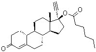 CAS 登录号：89094-33-7, 炔诺酮己酸酯