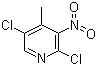 structure of CAS# 89167-20-4, 2,5-二氯-3-硝基-4-甲基吡啶