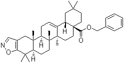 CAS # 892869-60-2, Oleana-2,12-dieno[2,3-d]isoxazol-28-oic acid phenylmethyl ester