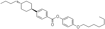 CAS # 89331-95-3, 4-Heptyloxyphenyl 4-trans-(4-butylcyclohexyl)benzoate