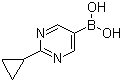CAS 登录号：893567-15-2, (2-环丙基-5-嘧啶基)硼酸