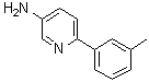 CAS # 893640-46-5, 6-(3-Methylphenyl)-3-pyridinamine