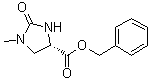 structure of CAS# 89371-35-7, (4S)-1-甲基-2-氧代-4-咪唑烷羧酸苄酯