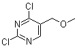 CAS 登录号：89380-14-3, 2,4-二氯-5-(甲氧基甲基)嘧啶