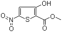 Methyl 3-hydroxy-5-nitro-2-thiophenecarboxylate molecular structure (CAS 89380-77-8)