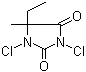 CAS # 89415-87-2, Dichloro-5-ethyl-5-methylhydantoin, 1,3-Dichloro-5-ethyl-5-methylimidazolidine-2,4-dione