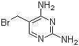 structure of CAS# 89446-58-2, 2,4-二氨基-5-溴甲基嘧啶