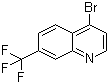 structure of CAS# 89446-67-3, 4-溴-7-三氟甲基喹啉