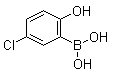 structure of CAS# 89488-25-5, 5-氯-2-羟基苯硼酸