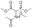 structure of CAS# 89524-99-2, 甲基2-乙酰氨基-2-(二甲氧基磷酰)乙酸酯