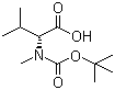 structure of CAS# 89536-85-6, N-叔丁氧羰基-N-甲基-D-缬氨酸