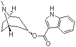 structure of CAS# 89565-68-4, Tropisetron