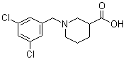 CAS # 896045-39-9, 1-[(3,5-Dichlorophenyl)methyl]-3-piperidinecarboxylic acid