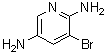 structure of CAS# 896160-69-3, 3-溴-2,5-吡啶二胺