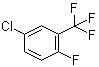 structure of CAS# 89634-74-2, 5-Chloro-2-fluorobenzotrifluoride