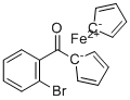 structure of CAS# 89670-19-9, (2-Bromobenzoyl)ferrocene