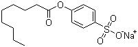 CAS # 89740-11-4, Sodium 4-(nonanoyloxy)benzenesulfonate, Nonanoic acid 4-sulfophenyl ester sodium salt, Sodium 4-pelargonyloxybenzenesulfonate