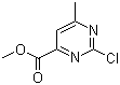 structure of CAS# 89793-11-3, 2-氯-6-甲基嘧啶-4-羧酸甲酯