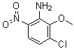 CAS # 89793-13-5, 3-Chloro-2-methoxy-6-nitroaniline, 3-Chloro-2-methoxy-6-nitrobenzenamine