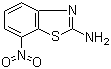 structure of CAS# 89793-81-7, 2-Amino-7-nitrobenzothiazole