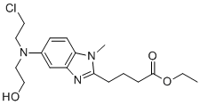 structure of CAS# 898224-95-8, Bendamustine Monohydroxy Acid Ethyl Ester