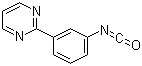 structure of CAS# 898289-49-1, 3-嘧啶-2-基苯基异氰酸酯