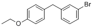 CAS # 898538-17-5, Dapagliflozin Impurity 71, 1-bromo-3-(4-ethoxybenzyl)benzene