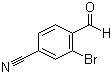 CAS # 89891-69-0, 2-Bromo-4-cyanobenzaldehyde, 3-Bromo-4-formylbenzonitrile