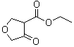 structure of CAS# 89898-51-1, 四氢-4-氧代-3-呋喃甲酸乙酯